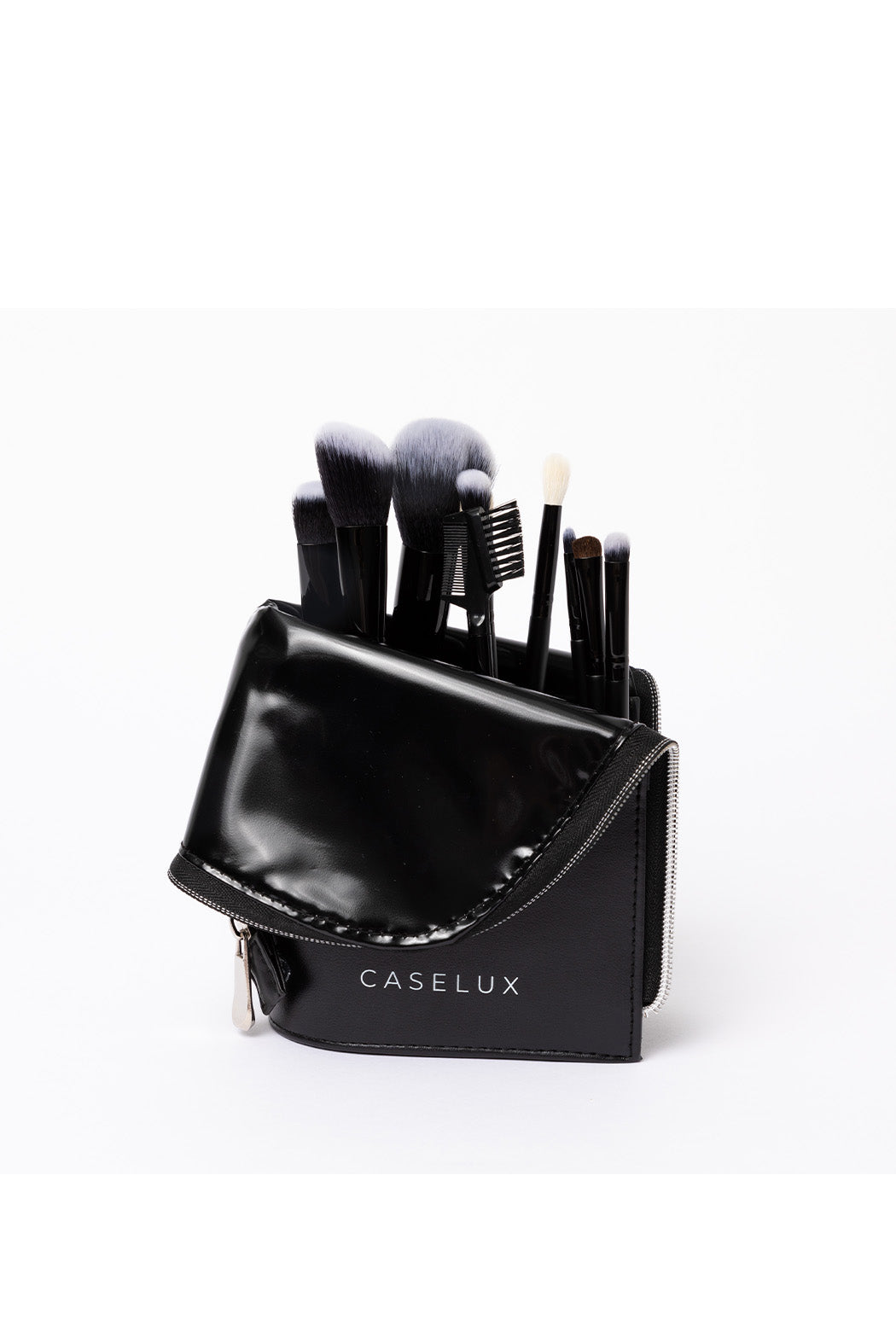 Faruxue Portable Makeup Brush Rolling Case - Professional Makeup Brushes  Organizer Bag Makeup Artist Cosmetic Case Travel Brush Holder Rollable Case  